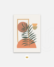 Terracotta Palm Harmony