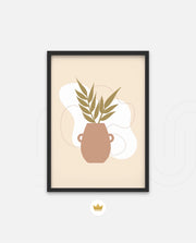 Earthen Vase Botanical