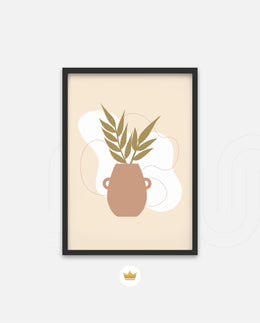 Earthen Vase Botanical