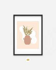 Earthen Vase Botanical