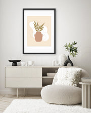 Earthen Vase Botanical