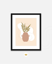 Earthen Vase Botanical