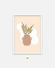 Earthen Vase Botanical