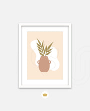 Earthen Vase Botanical