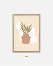 Earthen Vase Botanical