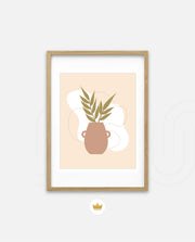 Earthen Vase Botanical