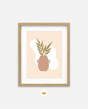 Earthen Vase Botanical