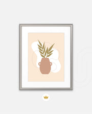 Earthen Vase Botanical