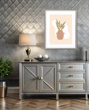 Earthen Vase Botanical
