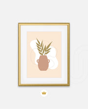 Earthen Vase Botanical