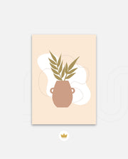 Earthen Vase Botanical