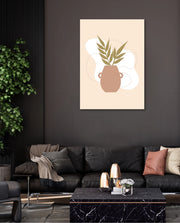 Earthen Vase Botanical