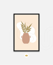 Earthen Vase Botanical