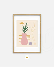 Pastel Plant Poetry