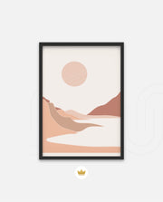 Desert Moonscape