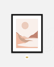 Desert Moonscape