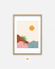 Solitary Palm Horizon