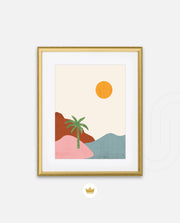 Solitary Palm Horizon