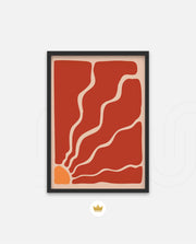 Terracotta Flow Lines