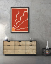 Terracotta Flow Lines
