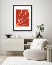 Terracotta Flow Lines