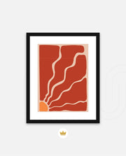 Terracotta Flow Lines