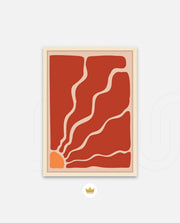 Terracotta Flow Lines