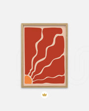 Terracotta Flow Lines