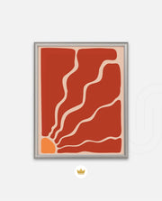 Terracotta Flow Lines