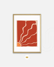 Terracotta Flow Lines