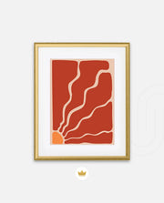 Terracotta Flow Lines