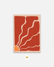 Terracotta Flow Lines