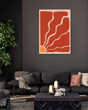 Terracotta Flow Lines