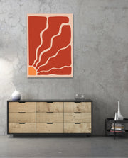 Terracotta Flow Lines
