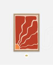 Terracotta Flow Lines