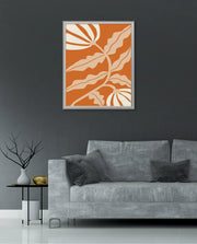 Tangerine Floral Flow