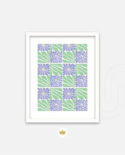Lavender Garden Tiles