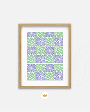 Lavender Garden Tiles
