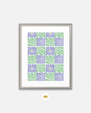 Lavender Garden Tiles