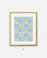 Lavender Garden Tiles