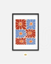 Retro Daisy Mosaic