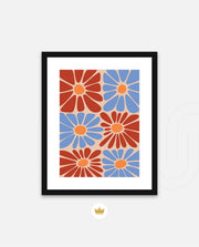 Retro Daisy Mosaic