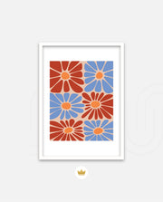 Retro Daisy Mosaic