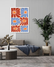 Retro Daisy Mosaic