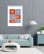 Retro Daisy Mosaic