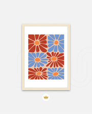 Retro Daisy Mosaic