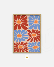 Retro Daisy Mosaic