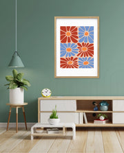 Retro Daisy Mosaic