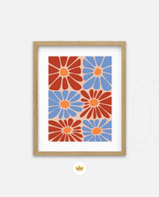Retro Daisy Mosaic