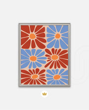 Retro Daisy Mosaic